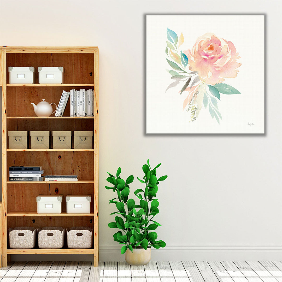 Watercolor Blossom III - Canvas Print Wall Art