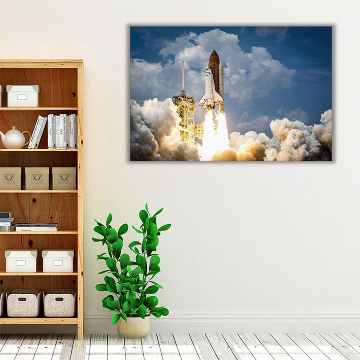 Ready to Launch - Canvas Print Wall Art