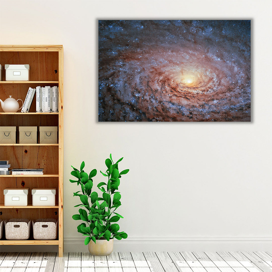 Galactic Sunflower - Canvas Print Wall Art