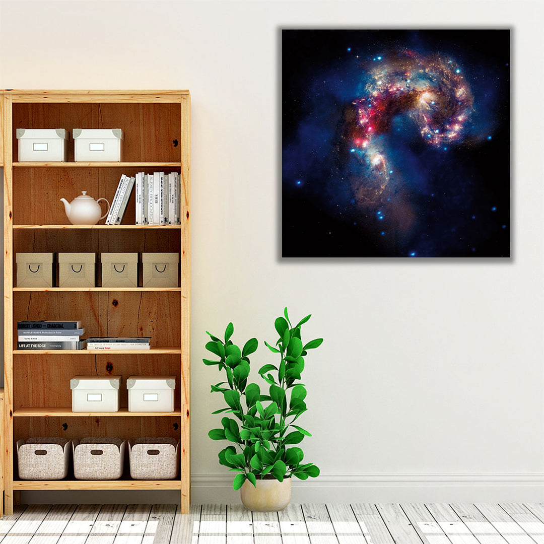 Glittering Galaxy - Canvas Print Wall Art