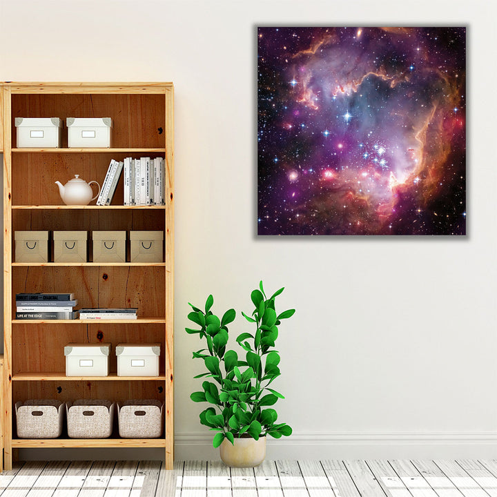 Magellanic Cloud Galaxy - Canvas Print Wall Art