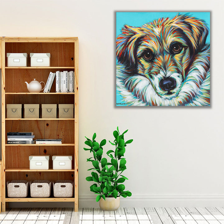 Island Dog I - Canvas Print Wall Art