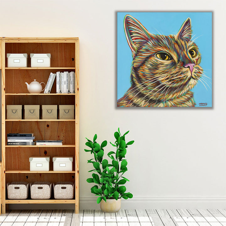 Rainbow Cat - Canvas Print Wall Art