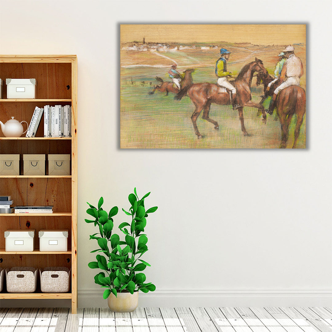 Degas The Races IV - Canvas Print Wall Art