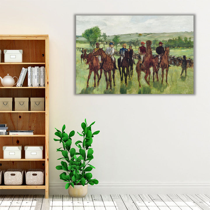 Degas The Races V - Canvas Print Wall Art