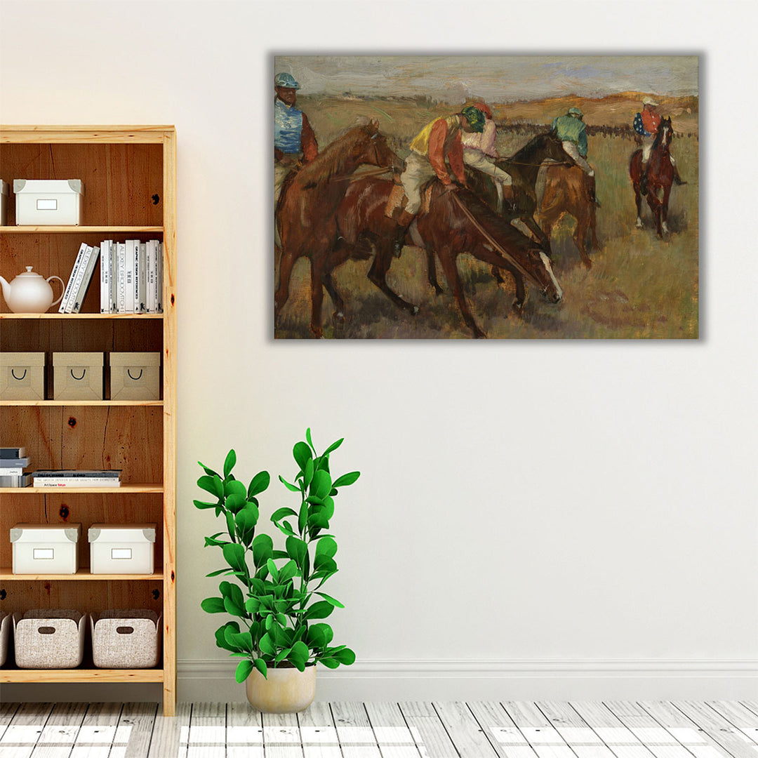 Degas The Races VI - Canvas Print Wall Art