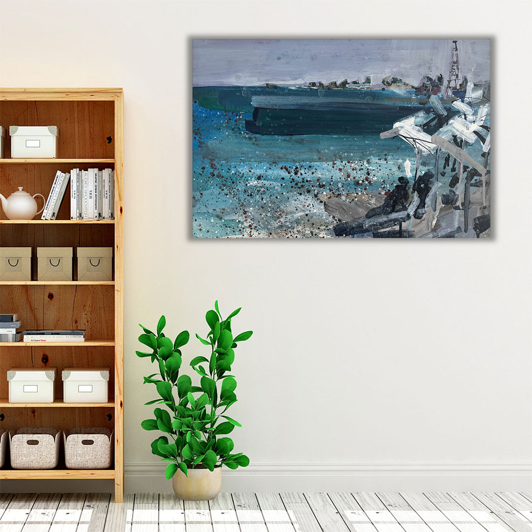 Beach Well - Canvas Print Wall Art