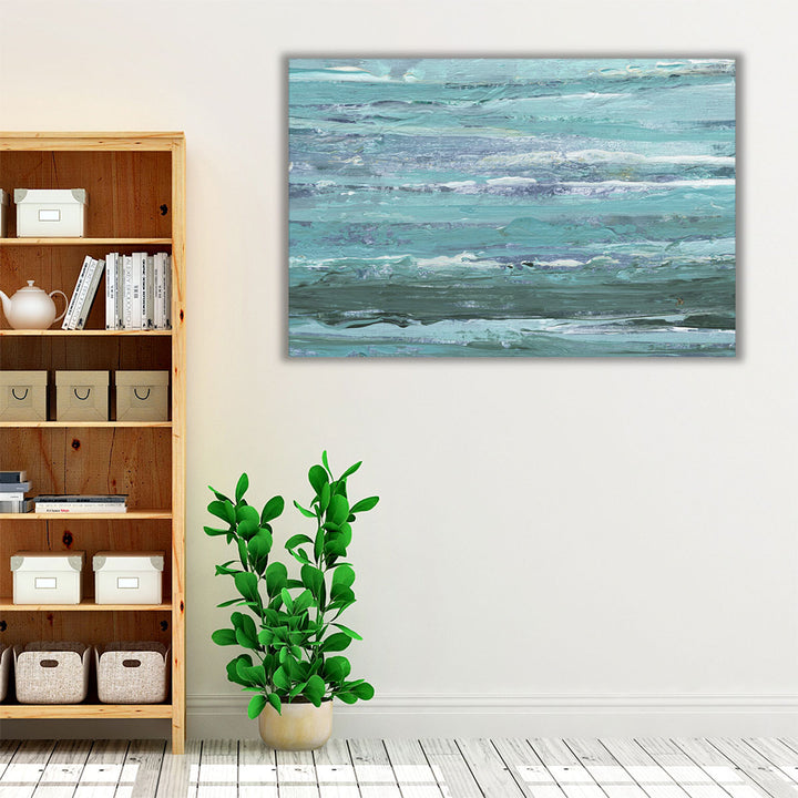 Linear Tides II - Canvas Print Wall Art