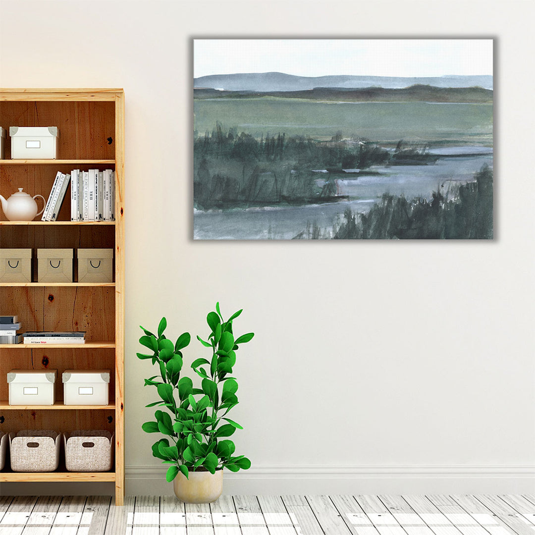 Muted Wetland II - Canvas Print Wall Art