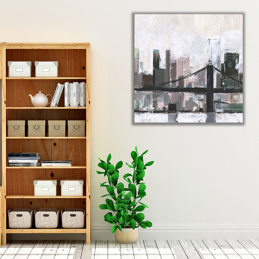 City Silhouette II - Canvas Print Wall Art