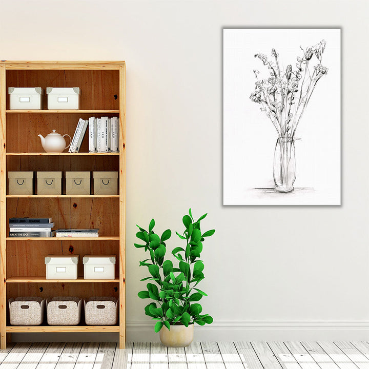 Wild Bouquet Study II - Canvas Print Wall Art