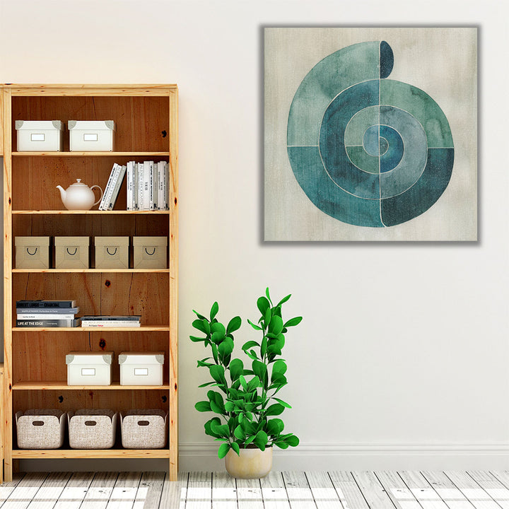 Simplified Nautilus I - Canvas Print Wall Art