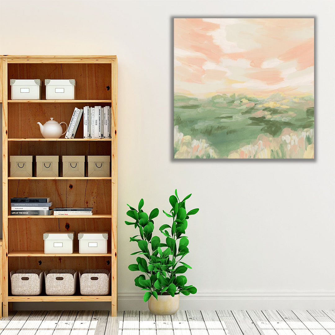 Blush Meadow I - Canvas Print Wall Art