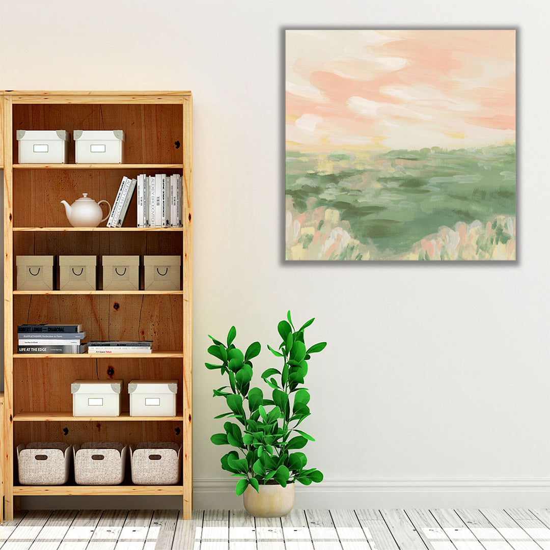 Blush Meadow II - Canvas Print Wall Art