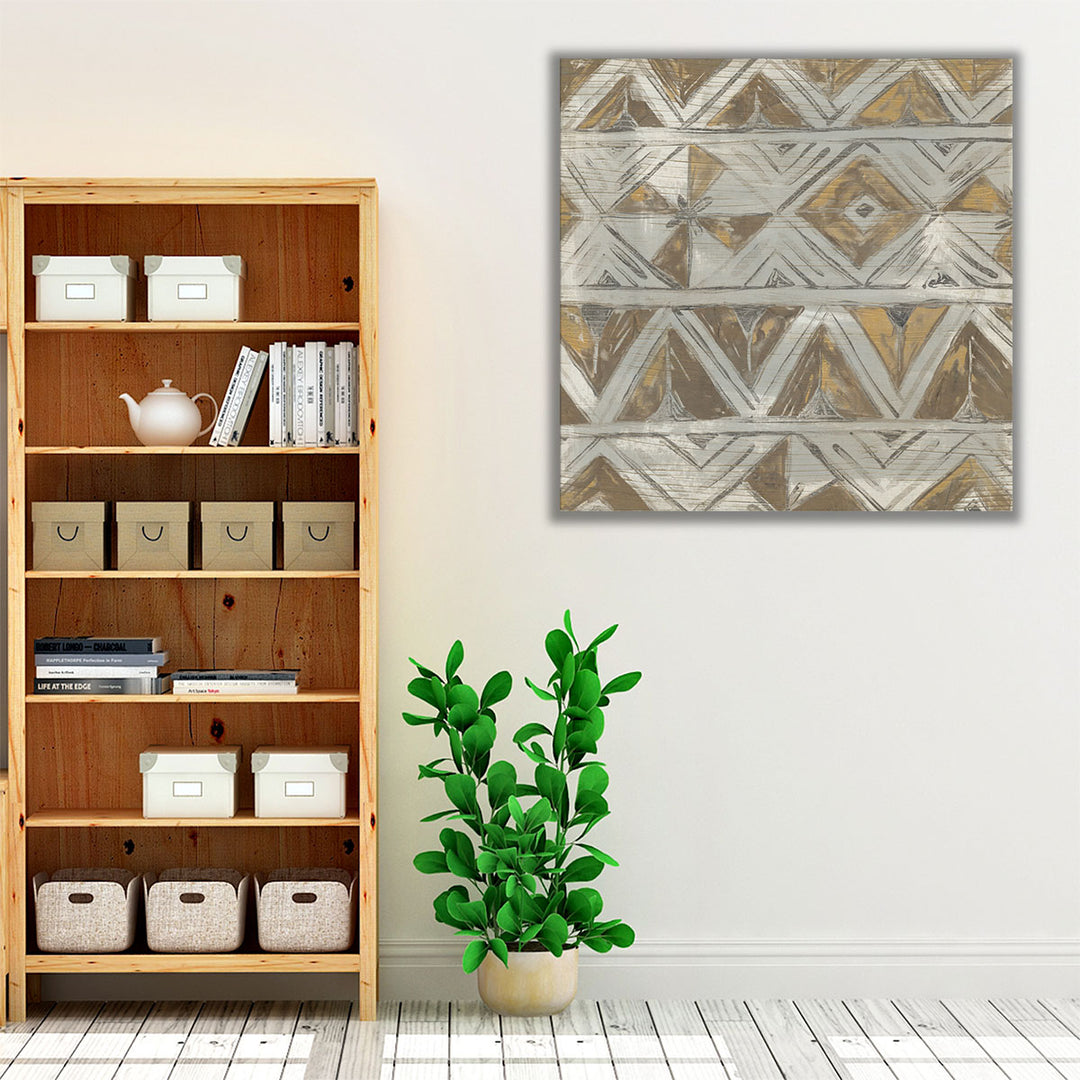 Earthtone Pattern II - Canvas Print Wall Art