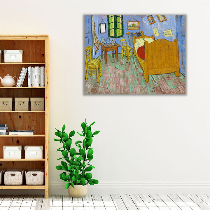 The Bedroom, 1889 - Canvas Print Wall Art