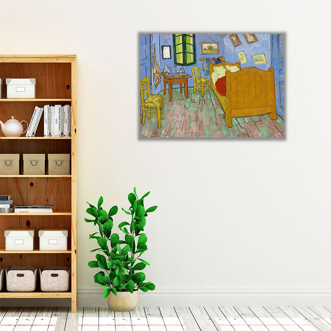 The Bedroom, 1889 - Canvas Print Wall Art