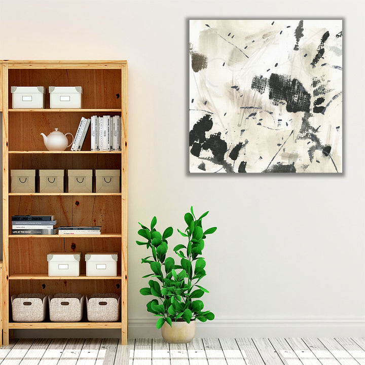 Neutral Scattershot I - Canvas Print Wall Art