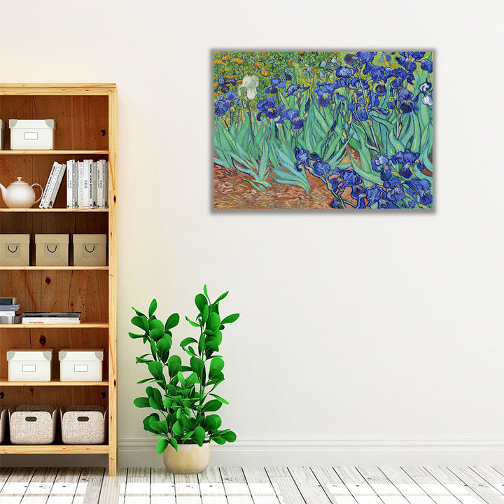 Irises, 1889 - Canvas Print Wall Art