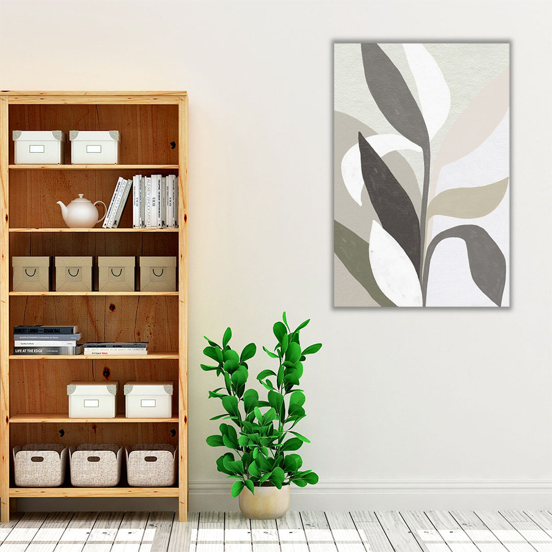 Cut Paper Sproutling II - Canvas Print Wall Art