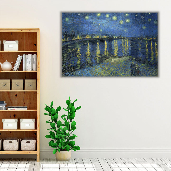 Starry Night Over the Rhone, 1888 - Canvas Print Wall Art