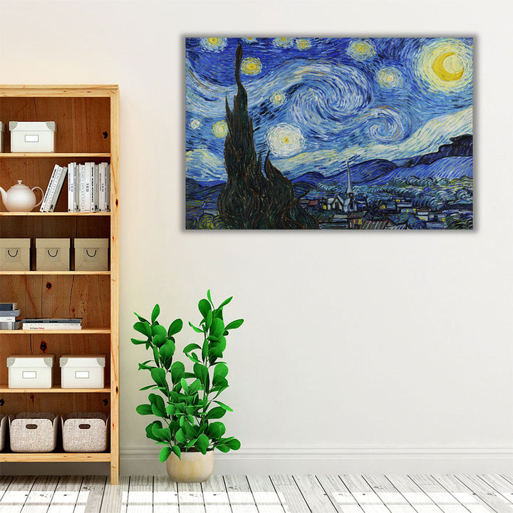 The Starry Night, 1889 - Canvas Print Wall Art