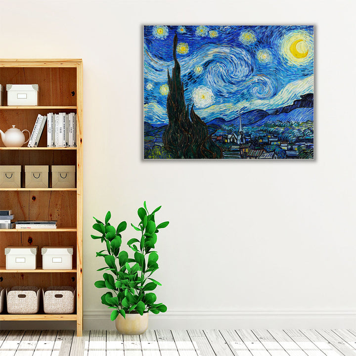 The Starry Night, 1889 - Canvas Print Wall Art