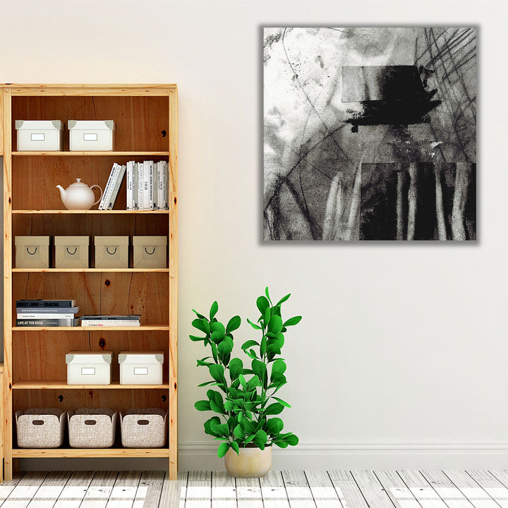 Charcoal Study II - Canvas Print Wall Art