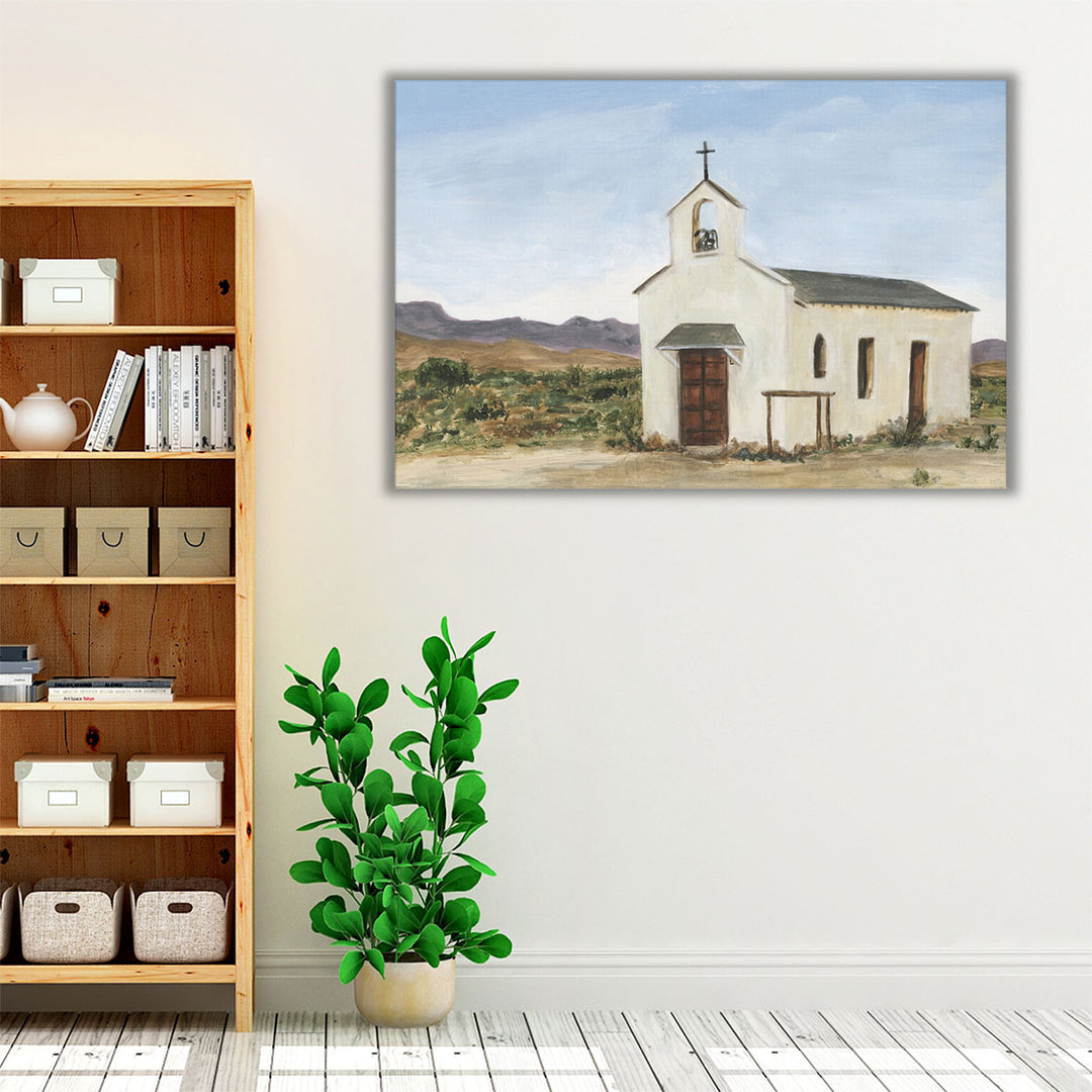 Desert Chapel I - Canvas Print Wall Art