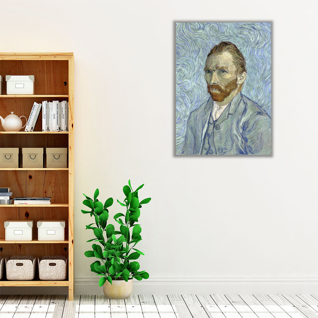 Vincent Van Gogh's Self-Portrait, 1889 - Canvas Print Wall Art
