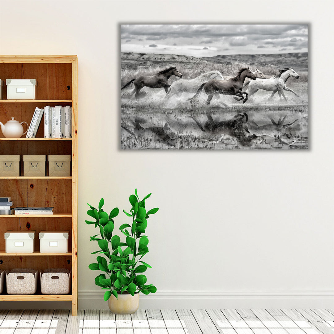 On The Run - Canvas Print Wall Art