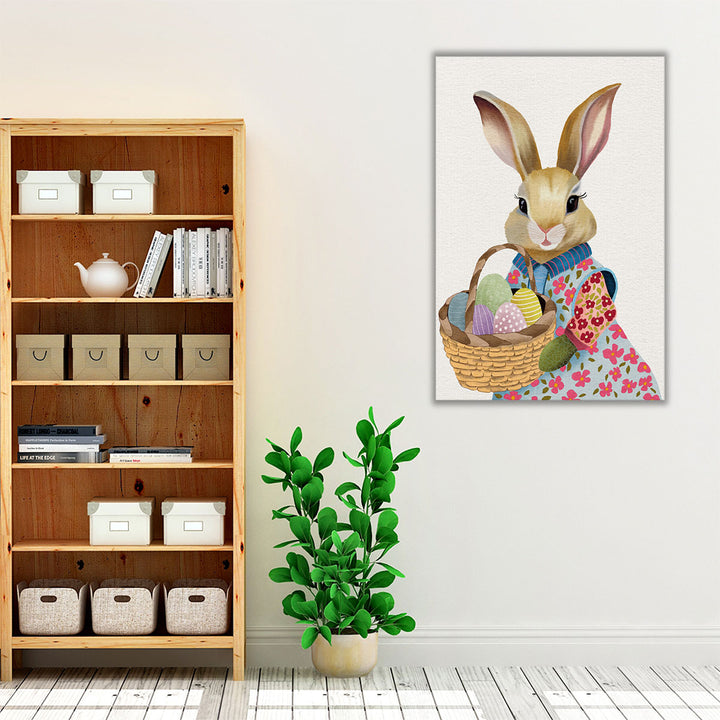 Easter Bun Bun I - Canvas Print Wall Art