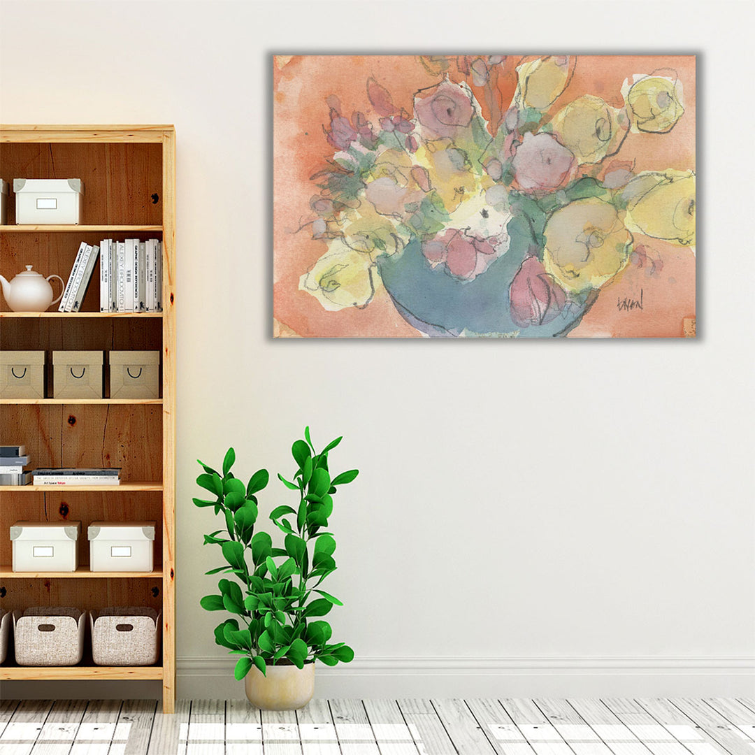 The Embrace Bouquet I - Canvas Print Wall Art