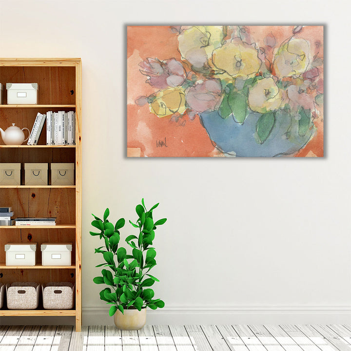 The Embrace Bouquet II - Canvas Print Wall Art