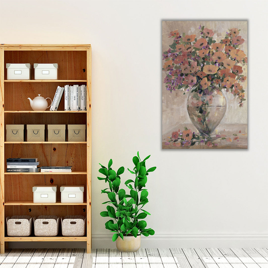 Flower Decoration I - Canvas Print Wall Art