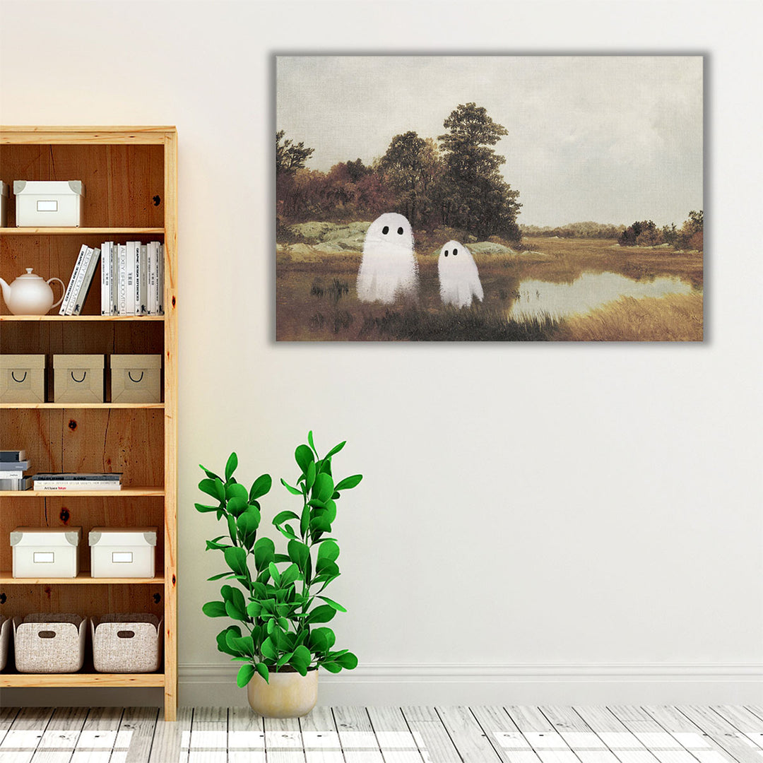 Antique Ghosties II - Canvas Print Wall Art