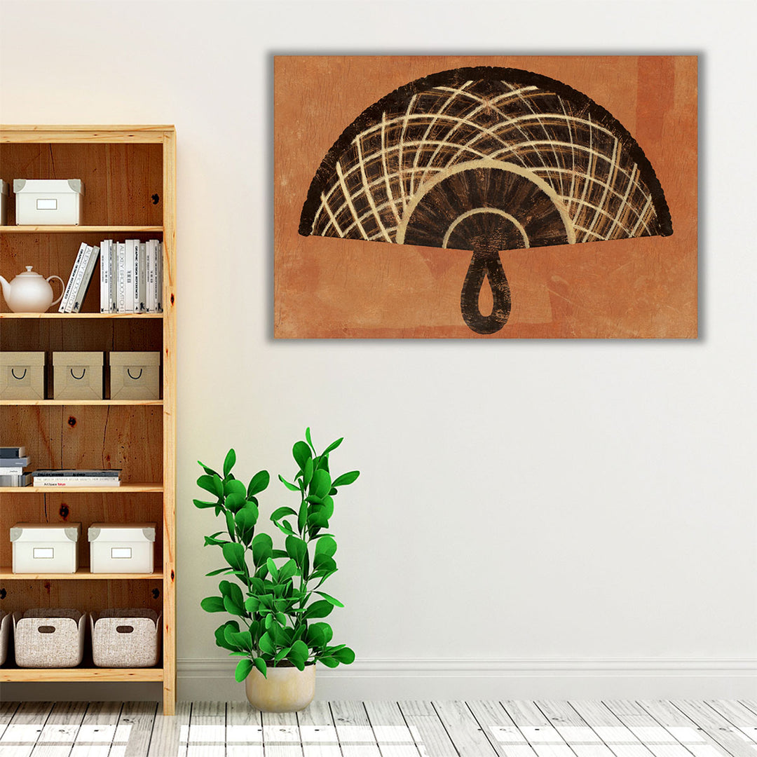 Woven Fans I - Canvas Print Wall Art