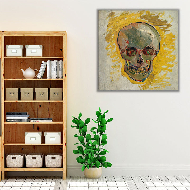 Van Gogh's Skull, 1887 - Canvas Print Wall Art