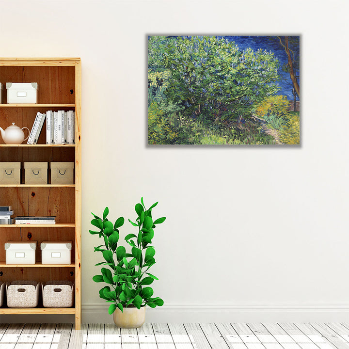 Lilac Bush, 1889 - Canvas Print Wall Art