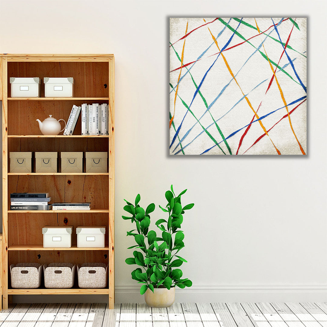 Crisscrossed - Canvas Print Wall Art