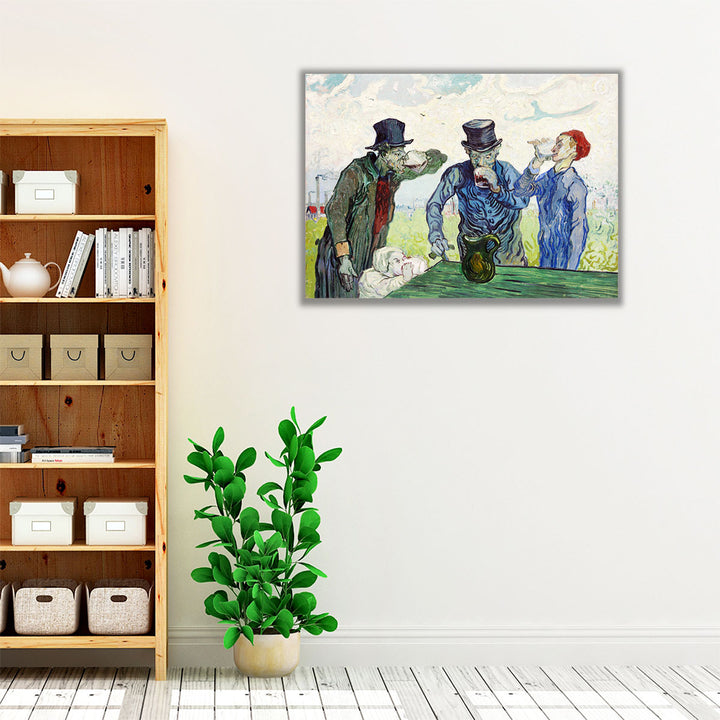 The Drinkers, 1890 - Canvas Print Wall Art