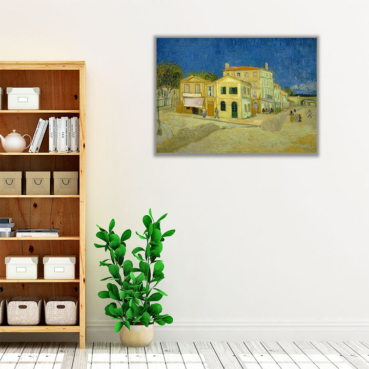 The Yellow House, 1888 - Canvas Print Wall Art