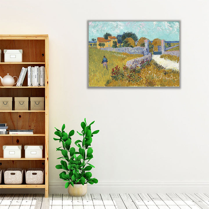 Farmhouse in Provence, 1888 - Canvas Print Wall Art