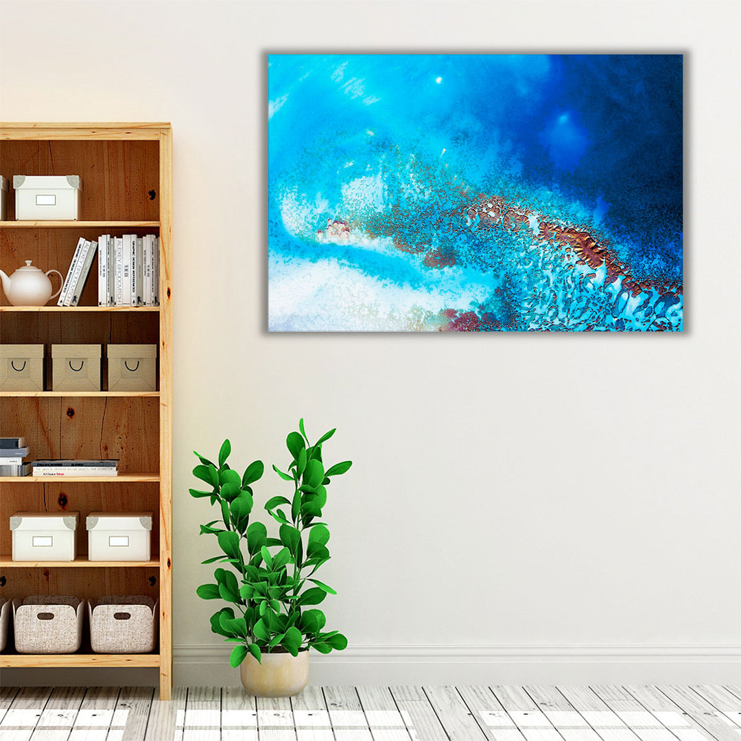 Into The Blue - Canvas Print Wall Art