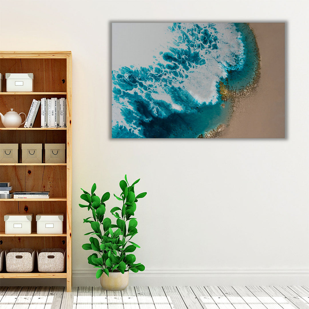 Sunset Beach - Canvas Print Wall Art