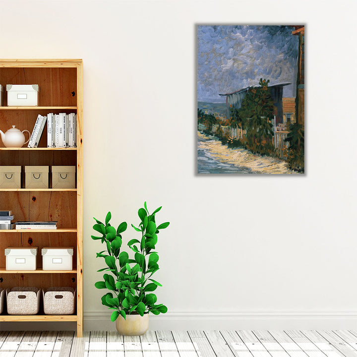 Shelter on Montmartre, 1887 - Canvas Print Wall Art