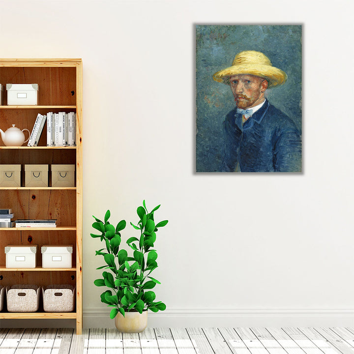 Portrait of Theo, 1887 - Canvas Print Wall Art