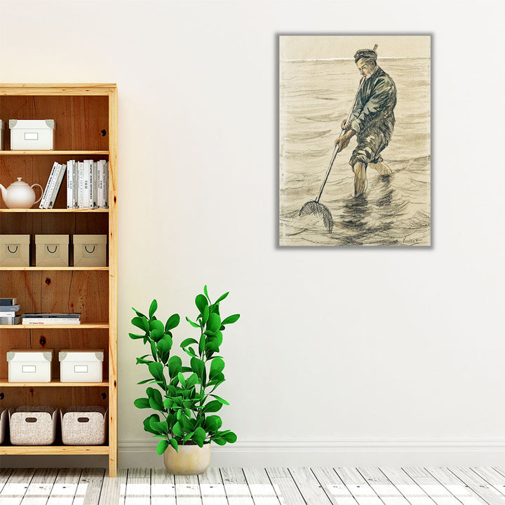 The Shell Fisherman, 1890 - Canvas Print Wall Art