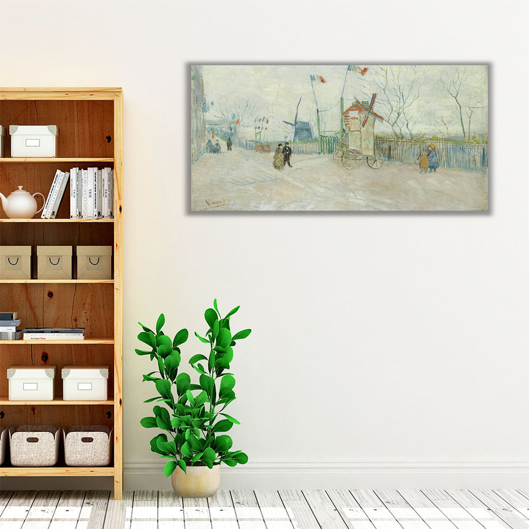 Impasse des Deux Frères 1887 - Canvas Print Wall Art