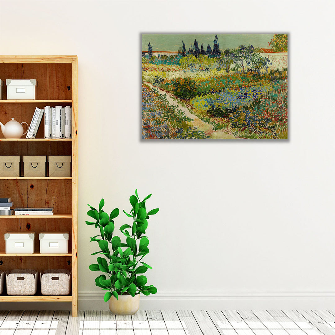 The Garden at Arles, 1888 - Canvas Print Wall Art